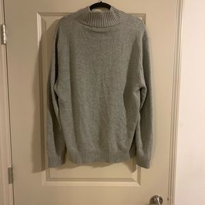Ralph Lauren grey zip up sweater.